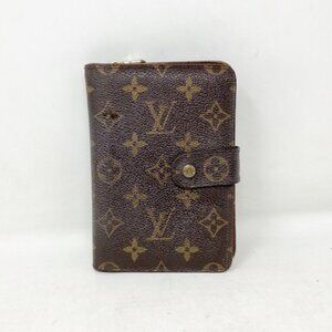 Louis Vuitton #FVUPF3 Monogram Canvas Agenda Wallet